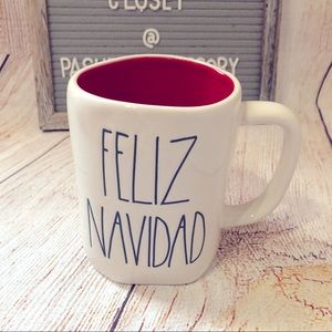 RAE DUNN FELIZ NAVIDAD Mug NWT